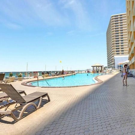Treasure Island 707 - Gulf Front, Sunset Views, Heated Resort Pool & Hot Tub! Panama City Beach Exterior photo