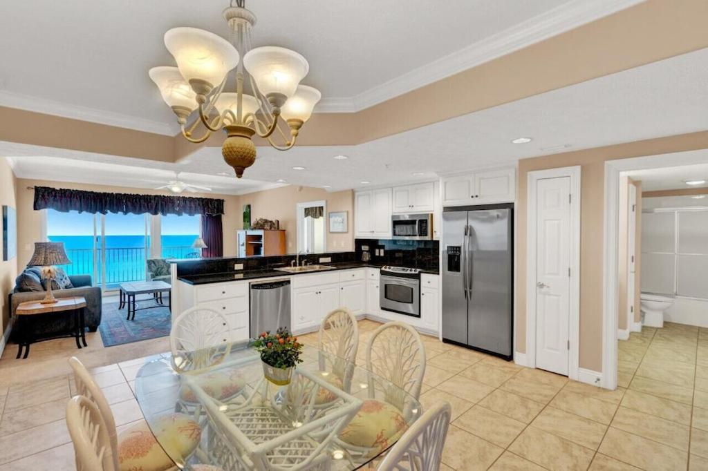 Treasure Island 707 - Gulf Front, Sunset Views, Heated Resort Pool & Hot Tub! Panama City Beach Exterior photo